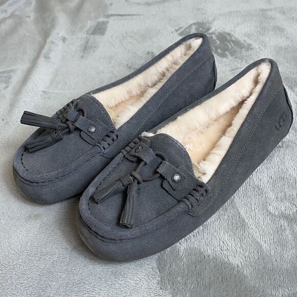 UGG LITNEY GREY Slippers - Picture 2 of 11
